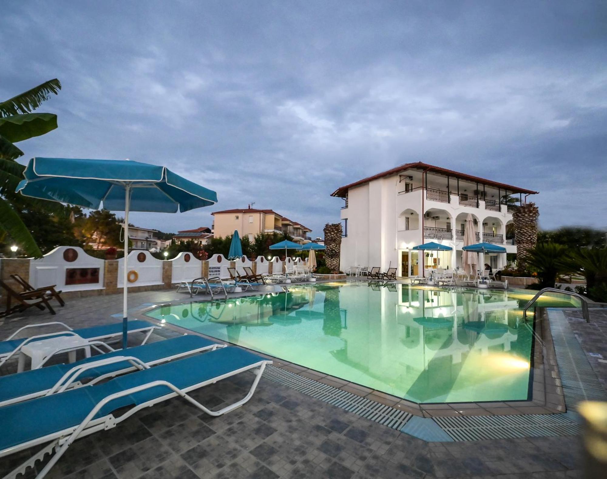 Estia Hotel Fourka Ngoại thất bức ảnh
